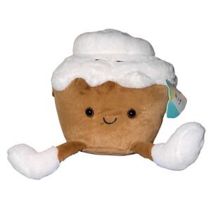 Play Right Hug Me Cinnamon‎ Roll Plush Toy Stuffed Animal Kids 3+New